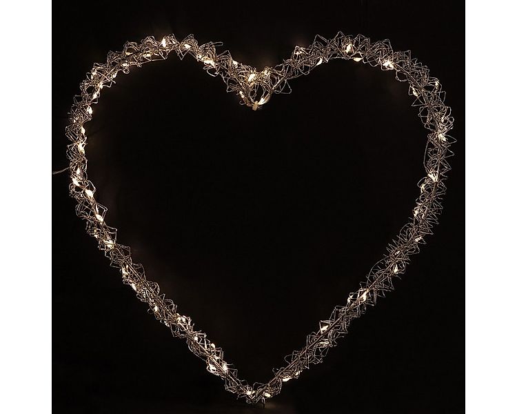 Viana LED-Lichterkette Romantisches LED-Dekoherz Metalllicht für gemütliche günstig online kaufen
