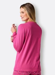 wäschepur Langarmshirt "Schlafanzug-Shirt" 1 Stk. tlg. günstig online kaufen