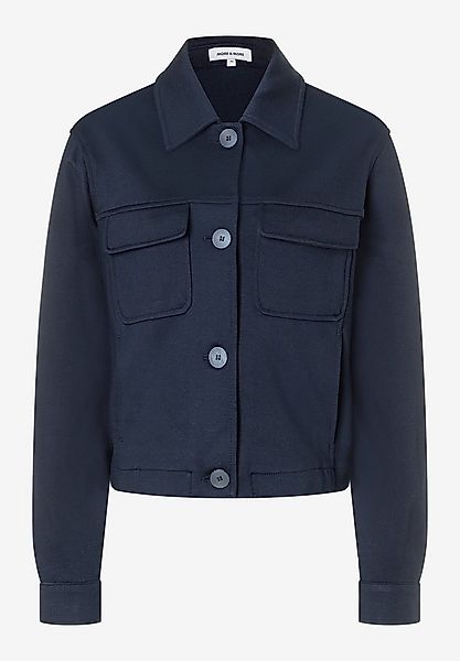 MORE&MORE Kurzjacke Fashion Jersey Shirt günstig online kaufen