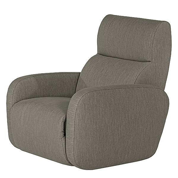 home24 loftscape Sessel Mezin II Grau Webstoff mit Relaxfunktion 97x104x105 günstig online kaufen