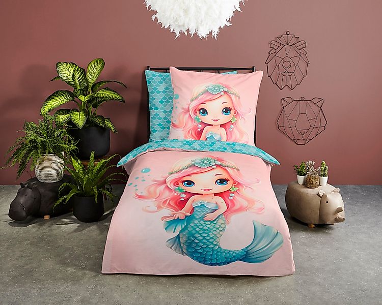 good morning Kinderbettwäsche Alisse, Renforcé, 2 günstig online kaufen