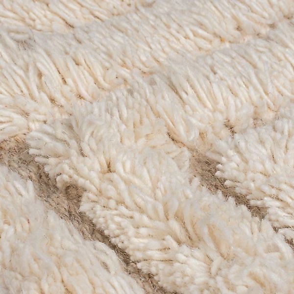 FLAIR RUGS Wollteppich »Greek Key«, rechteckig, 5 mm Höhe, Shaggy Wolle günstig online kaufen