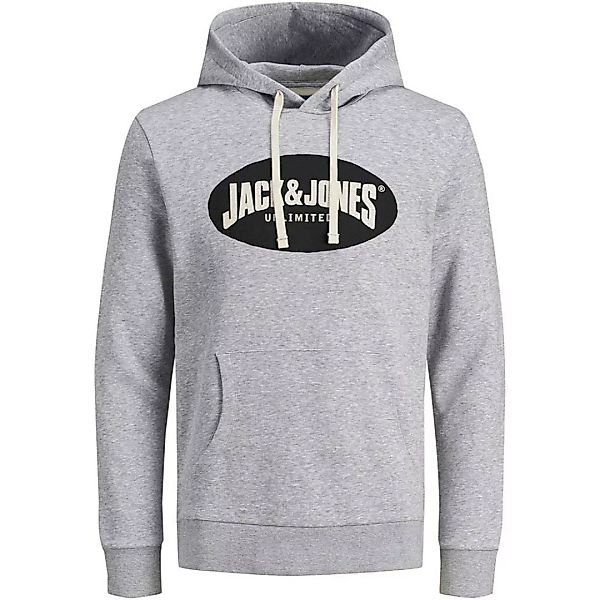 Jack & Jones Regular Fit Kapuzenpullover XL Grey günstig online kaufen