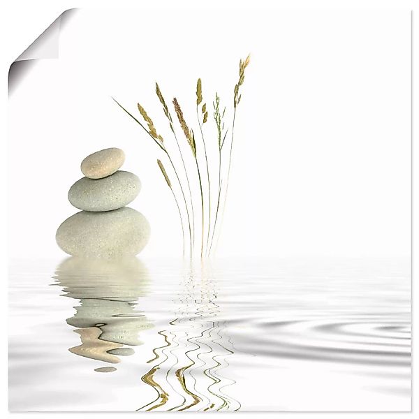 Artland Wandbild »Zen Friede«, Zen, (1 St.) günstig online kaufen