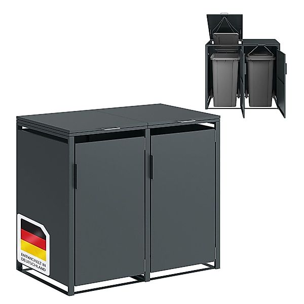 STEELSØN Mülltonnenbox Thoria 120 l, Müllcontainer günstig online kaufen
