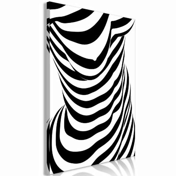 artgeist Wandbild Zebra Woman (1 Part) Vertical schwarz/weiß Gr. 40 x 60 günstig online kaufen