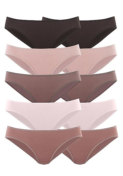 petite fleur Bikinislip (10er-Pack) aus elastischer günstig online kaufen