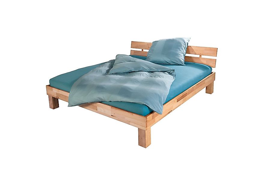 Betten-ABC Bett Bubema Juliane – Massivholzbett aus Kernbuche, natur geölt günstig online kaufen