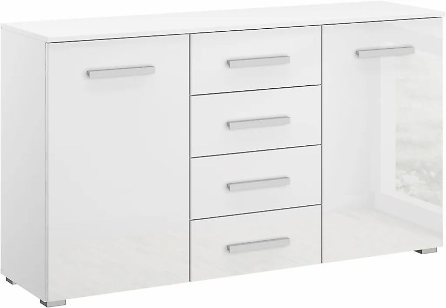 rauch Schubkastenkommode "Sideboard Kommode Kombikommode KOLUNA mit Hochgla günstig online kaufen