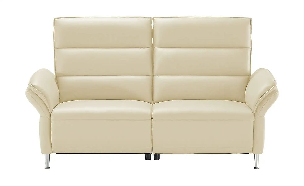Wohnwert Einzelsofa Leder Marlena ¦ creme ¦ Maße (cm): B: 208 H: 107 T: 97. günstig online kaufen