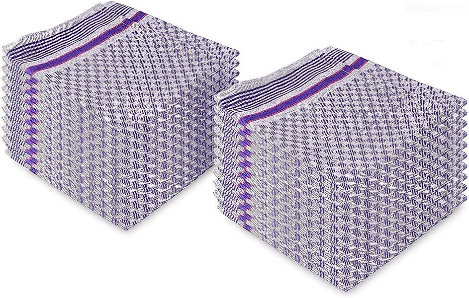Hypafol Geschirrtuch Grubentücher 100% Baumwolle, 50x90 günstig online kaufen