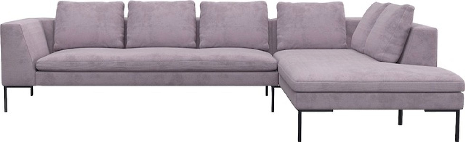 FLEXLUX Ecksofa »Loano, superbequemer Sitzkomfort durch Kaltschaum im Sitz, günstig online kaufen