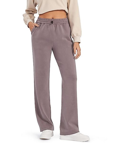 G4Free Jogginghose G4Free Damen Jogginghose Sweatpants weitem Bein Yogahose günstig online kaufen