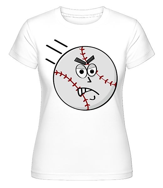 Baseball Smiley · Shirtinator Frauen T-Shirt günstig online kaufen