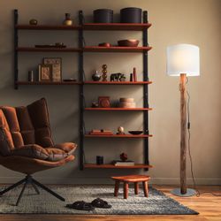 NOWA Stehlampe NORIN, ohne Leuchtmittel, Stehleuchte, günstig online kaufen