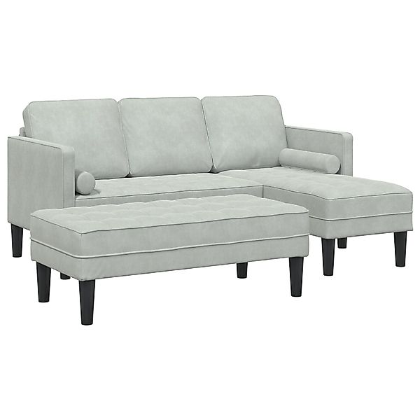 vidaXL Sofa Garten Sofa mit Bank günstig online kaufen