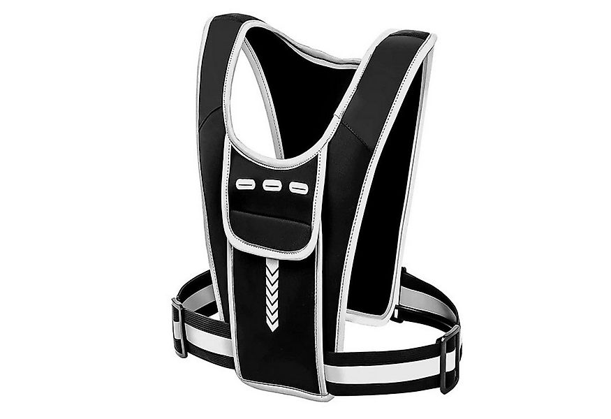 Sport-Knight® Funktionsweste Reflektierende Laufweste, Sportweste Handytasc günstig online kaufen