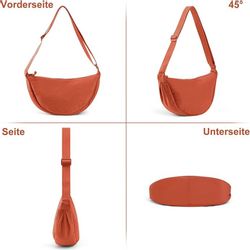 Blusmart Umhängetasche Halbmond Crossbody Bag (Reise-Umhängetasche, günstig online kaufen