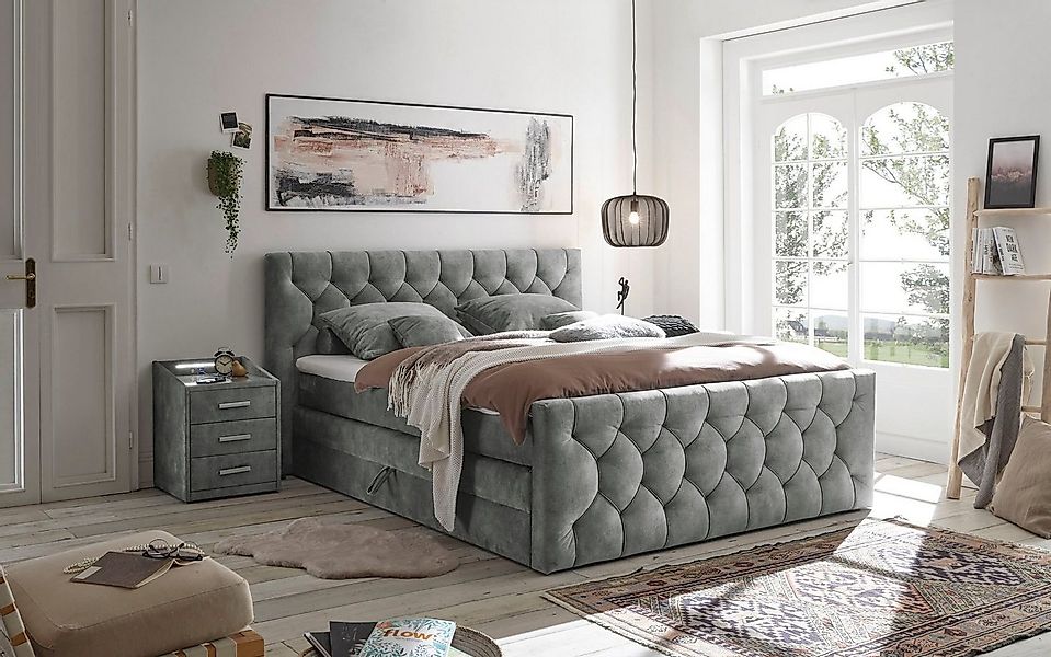 ED EXCITING DESIGN Boxspringbett "Cashfield", OTTOs Choice! Topseller inkl. günstig online kaufen