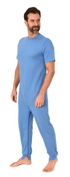 Normann Care Pyjama Herren kurzarm Pflegeoverall günstig online kaufen