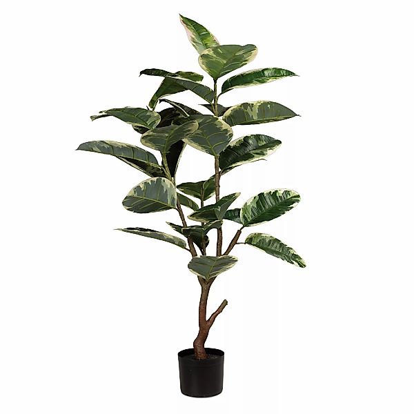 Ficus Elastica - Gummibaum Kunstpflanze 122 cm günstig online kaufen