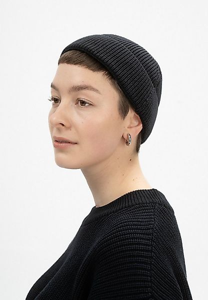 MELA Strickmütze Kurze Rippstrick Mütze Style RAFI günstig online kaufen