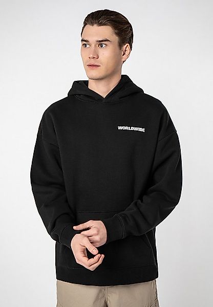 SUBLEVEL Hoodie Herren Kapuzenpullover Worldwide Print Sweater, Kapuzenswea günstig online kaufen