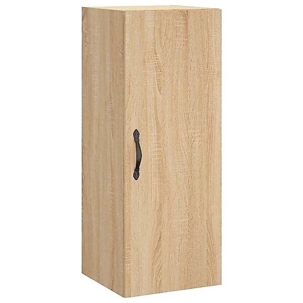vidaXL Wandschrank Sonoma-Eiche 34,5x34x90 cm Holzwerkstoff 834997 günstig online kaufen