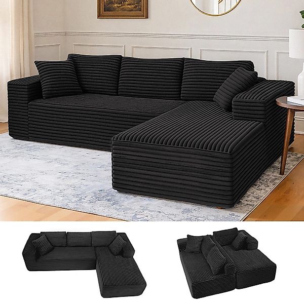 COMHOMA Sofa Big-Sofa, L-förmige Sofa, Couch günstig online kaufen