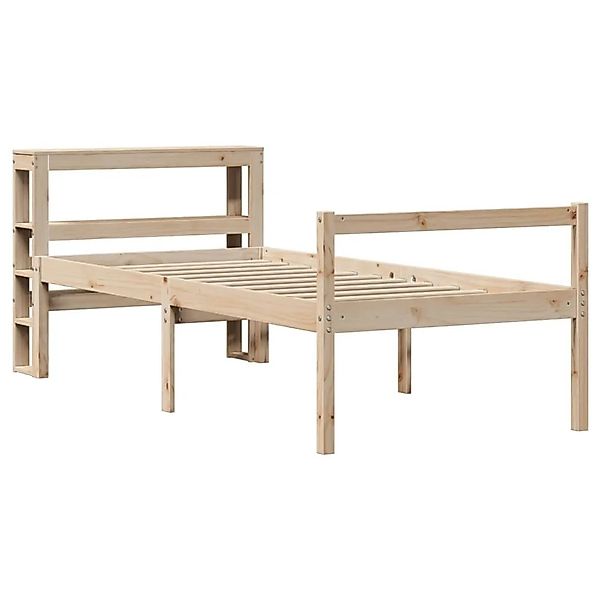 vidaXL Seniorenbett mit Kopfteil 75x190 cm Massivholz Kiefer 3305849 günstig online kaufen