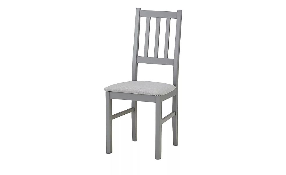 Stuhl aus Massivholz Morten ¦ grau ¦ Maße (cm): B: 43 H: 94 T: 47 Stühle > günstig online kaufen