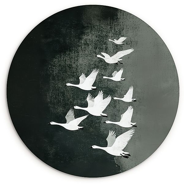 MuchoWow Gemälde Vogel - Japandi - günstig online kaufen