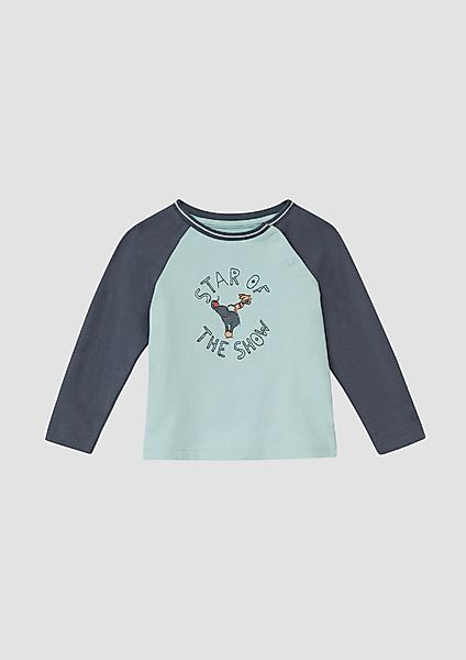 s.Oliver Langarmshirt Langarmshirt mit Stickerei und günstig online kaufen