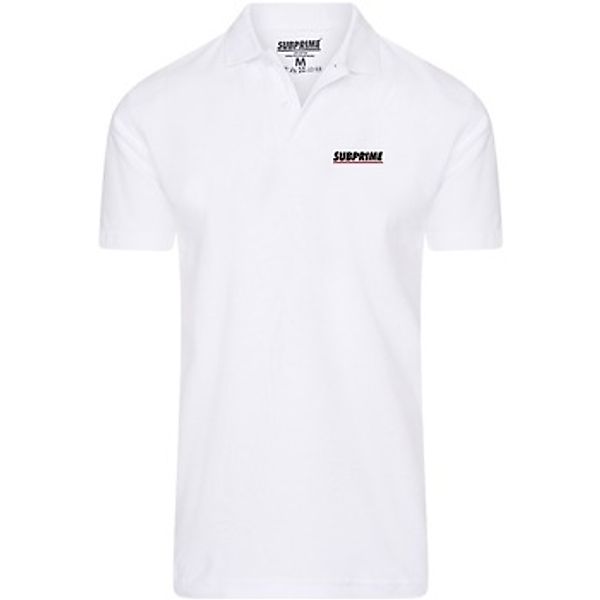Subprime  Poloshirt Polo Stripe White günstig online kaufen