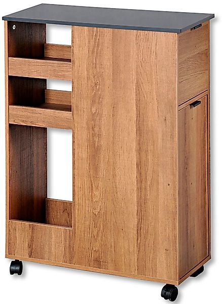 KESPER® Küchenwagen Nischenregal, Holz rustikal, FSC günstig online kaufen