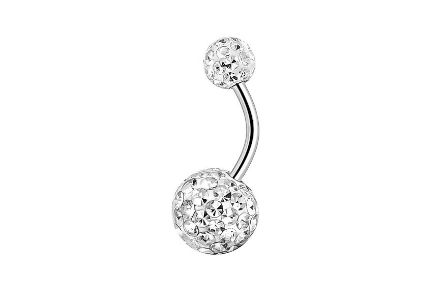 Karisma Schmuck Bauchnabelpiercing Titan G23 Stecker Mit Kristall Elements günstig online kaufen