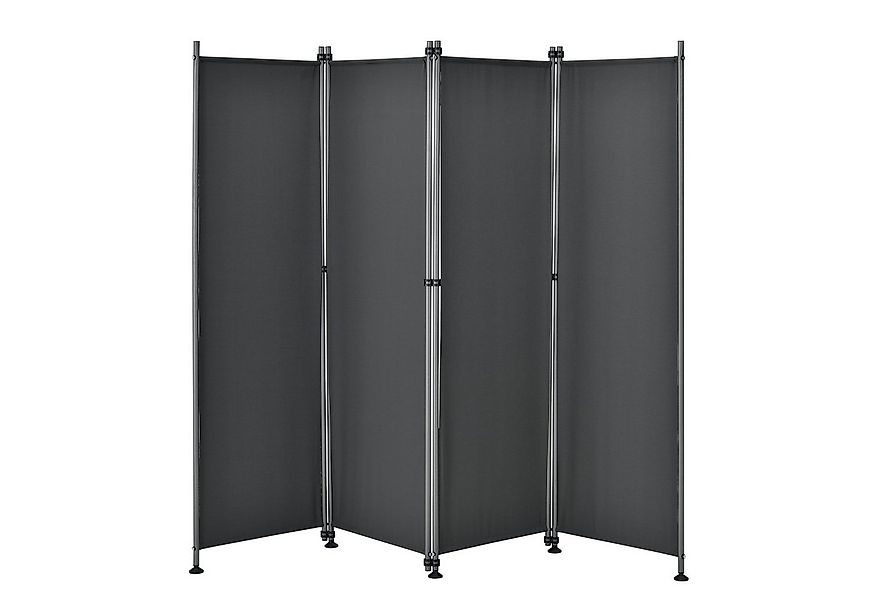 pro.tec Paravent, »Modica« Trennwand Outdoor Sichtschutz 170x215cm Dunkelgr günstig online kaufen