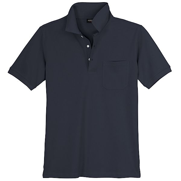 redfield Poloshirt Piqué Poloshirt Übergröße dunkelblau günstig online kaufen