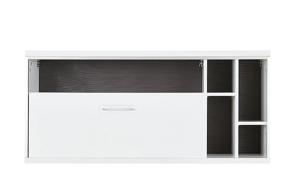 uno Hängeelement   Setto ¦ weiß ¦ Maße (cm): B: 124 H: 56 T: 38.0 Regale > günstig online kaufen