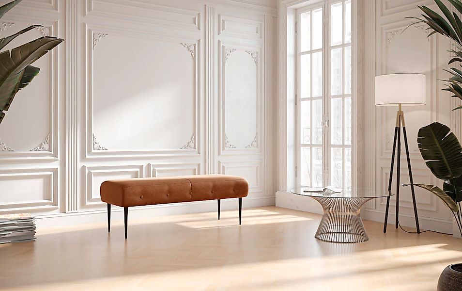 Home affaire 2-Sitzer "Amber" mit Knopfheftung,in verschieden Stoffarten günstig online kaufen