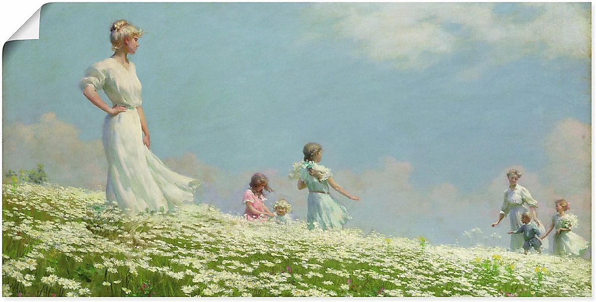 Artland Wandbild "Sommer. 1906", Gruppen & Familien, (1 St.), als Leinwandb günstig online kaufen