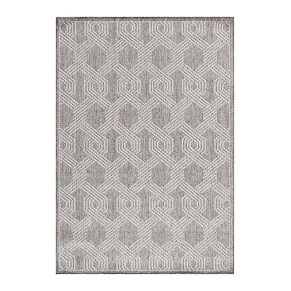 Ayyildiz In- und Outdoor-Teppich Aruba 4904 Grau 240 cm x 340 cm günstig online kaufen