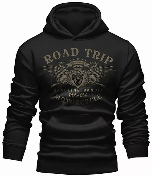 GASOLINE BANDIT® Kapuzensweatshirt für Biker Racer Motorradfahrer: Road Tri günstig online kaufen