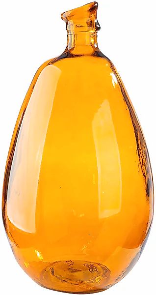 GILDE Tischvase »Vase bauchig; organisch Organical braun H. 47 cm«, (1 St.) günstig online kaufen