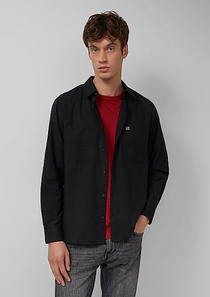 s.Oliver Langarmhemd Hemd Regular Fit: Twillhemd günstig online kaufen