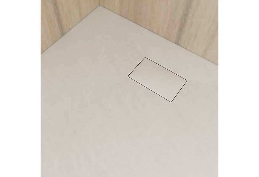 WITEN&NOCK Duschwanne SMC Duschtasse Superflach Rutschfest Duschwanne Stein günstig online kaufen