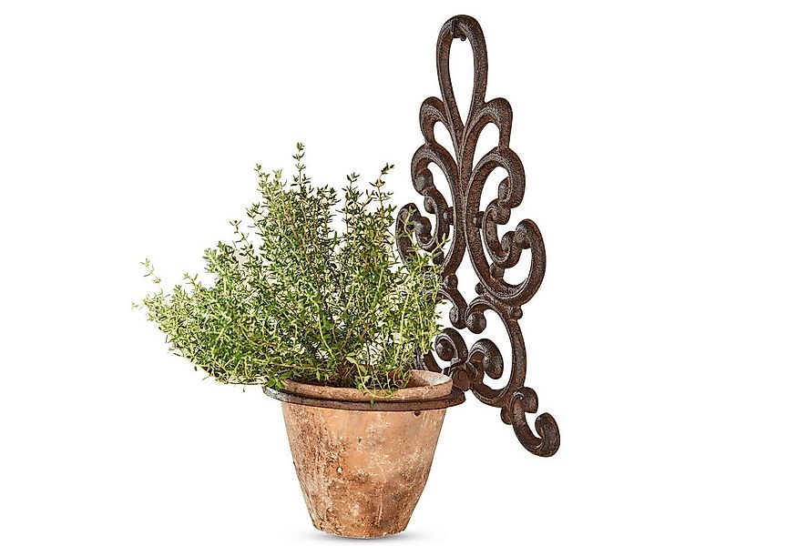 Mirabeau Übertopf Pflanztopfhalter Cecile antikbraun günstig online kaufen