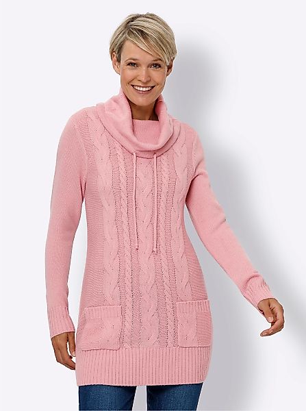 Sieh an! Strickpullover Longpullover günstig online kaufen