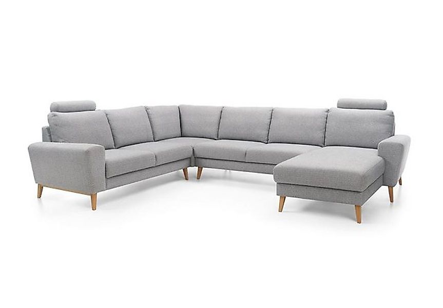 JVmoebel Ecksofa Ecksofa U-form Schlaffunktion Wohnlandschaft Sofa Couch So günstig online kaufen