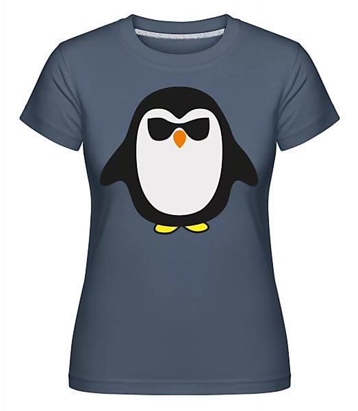 Cooler Pinguin Schwarze Brille · Shirtinator Frauen T-Shirt günstig online kaufen